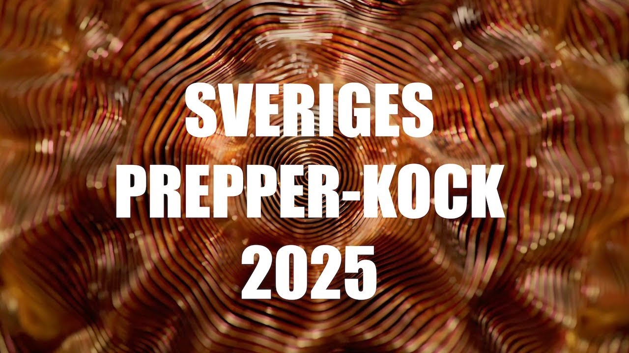 Sveriges Prepper-kock 2025