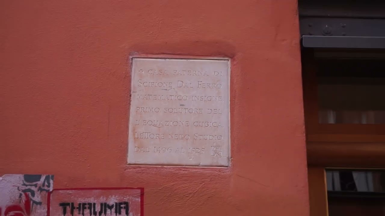 Bologna - Scipione del Ferro Birthplace