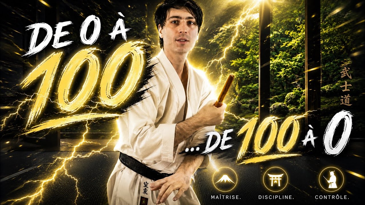 Passer de zéro à cent dans votre pratique martiale