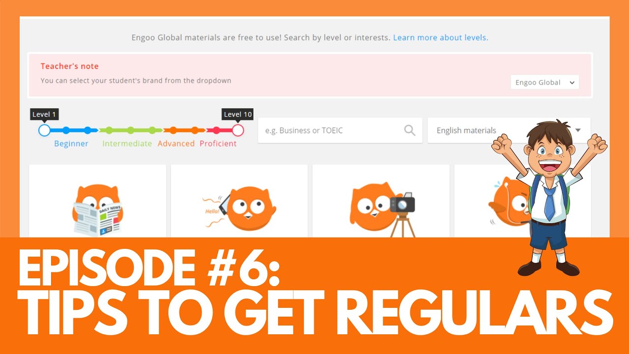 WFH EPISODE #6: TIPS TO GET REGULAR STUDENTS (ESL)