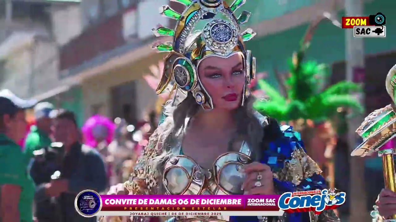 PRESENTACION DEL CONVITE DE DAMAS JOYABAJ AMENIZA INTERNACIONALES CONEJOS