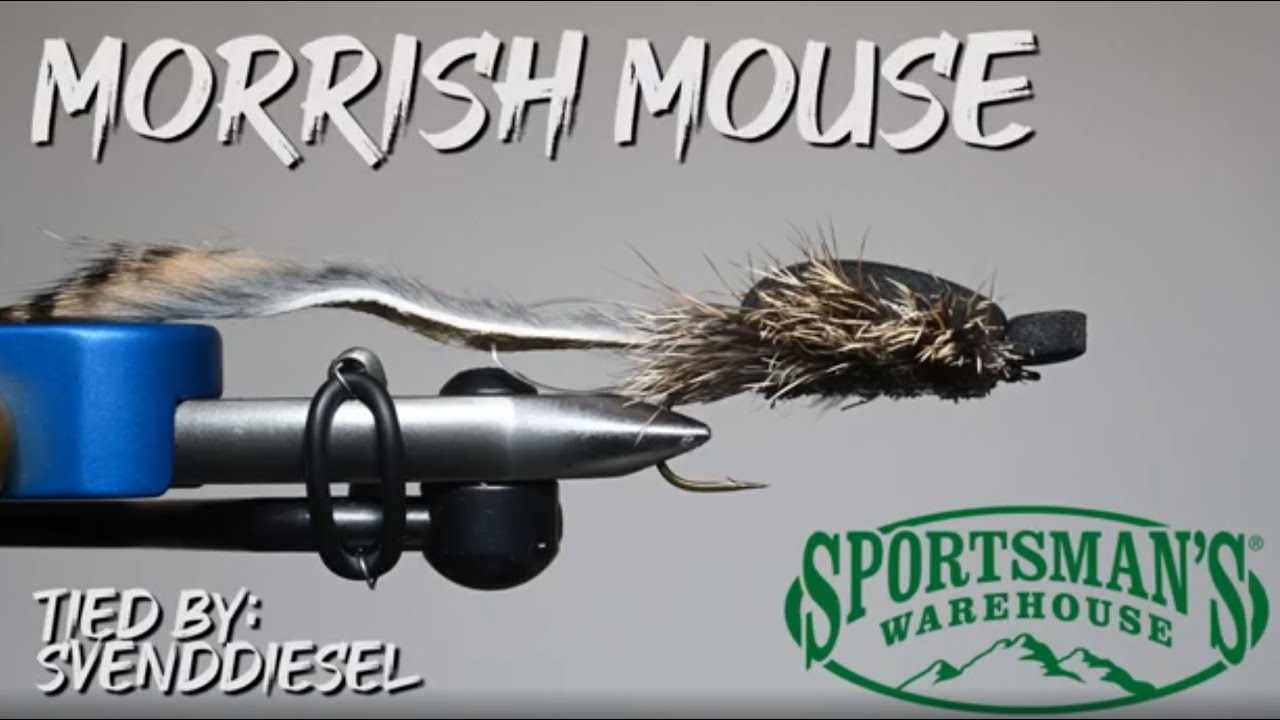 Sportsmans Morrish Mouse Fly Pattern Tutorial by Svenddiesel