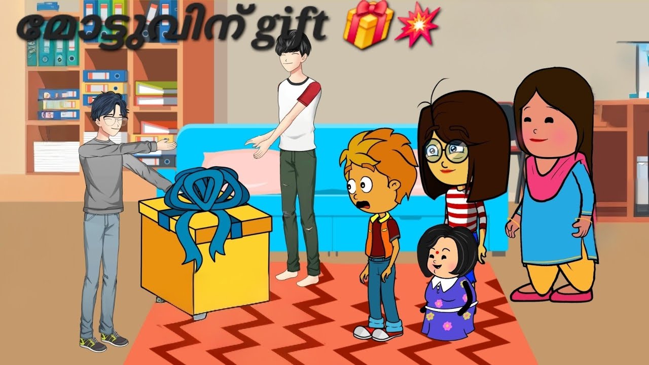 മോട്ടുവിൻ്റെ gift 🎁💥| amma vs makkal 😂 😆| episode 82 | @vuvuzz_cartoonz |