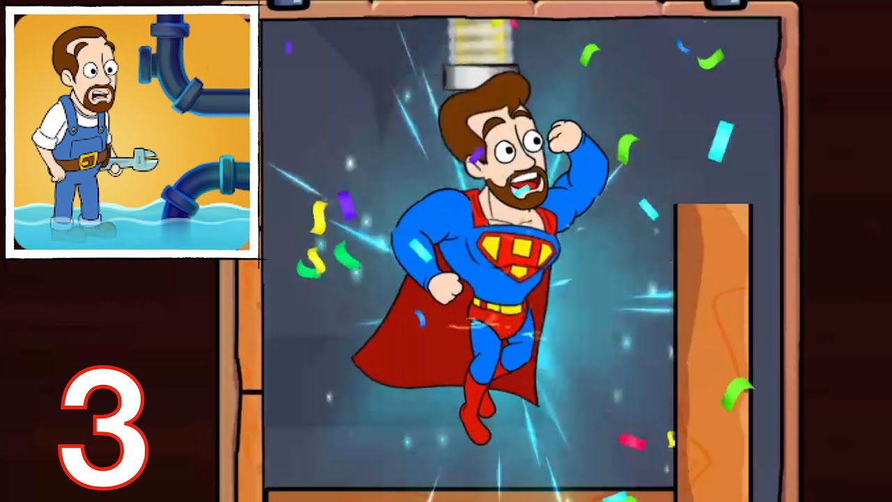 Home Pipe: Water Puzzle GamePlay Pull the Pin All Levels HD Level 21-30
