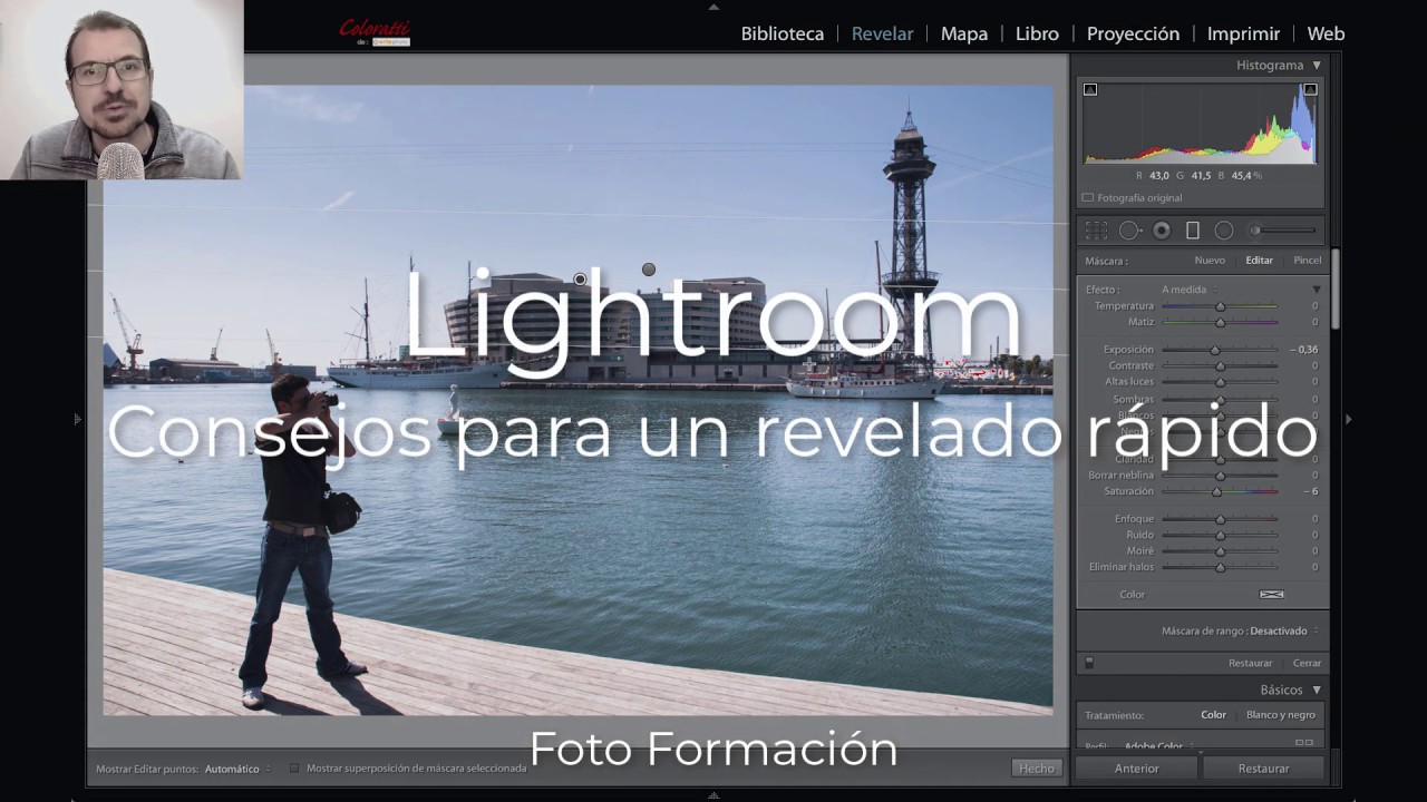 Lightroom Classic CC. Consejos para un revelado rápido