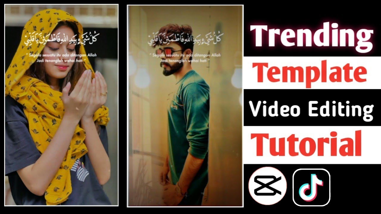 tiktok Islamic new trend | capcut Islamic template video editing tutorial | tiktok viral template