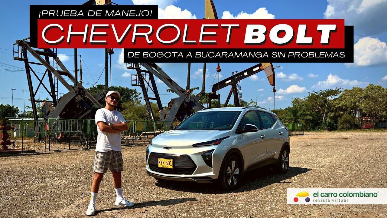 CHEVROLET BOLT EUV ⚡ Viajamos de Bogotá a Bucaramanga sin problemas 💪 Aquí les contamos
