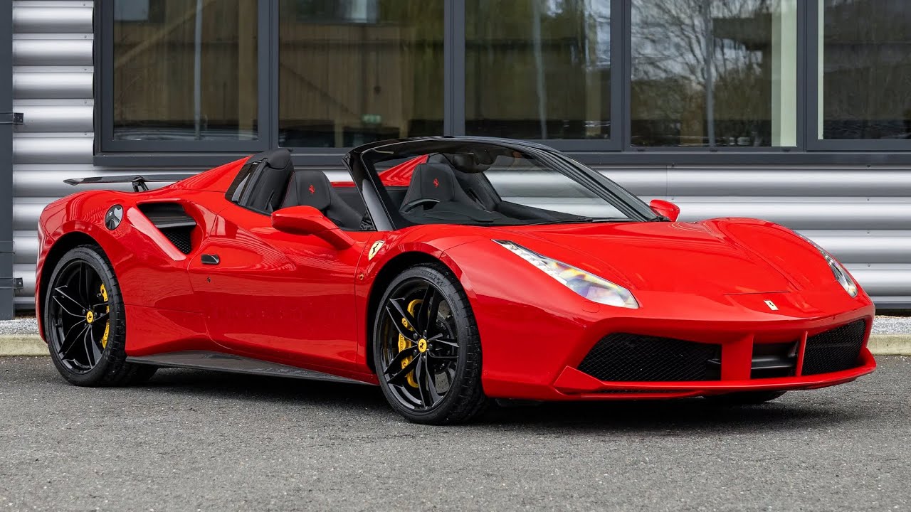 2019 Ferrari 488 Spider - Rosso Corsa - Walkaround 4K