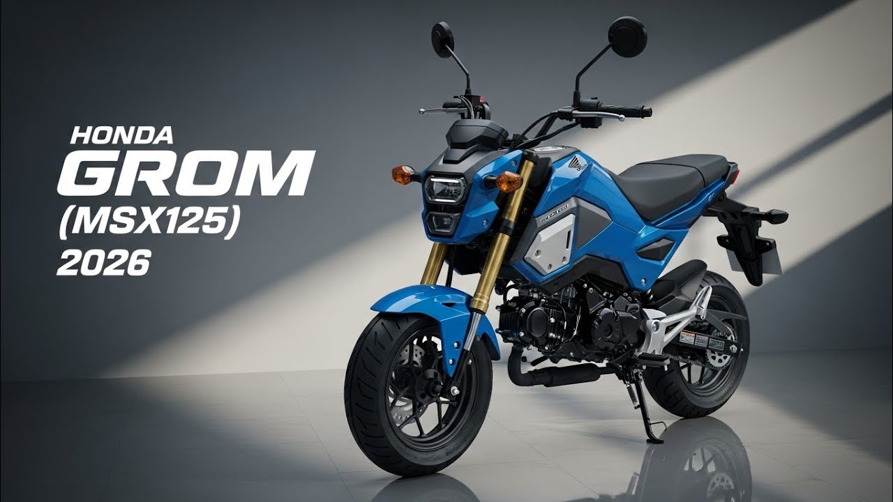 2026 Honda Grom (MSX125) – Small Bike, BIG Attitude | Ultimate Urban Fun Machine 🇺🇸
