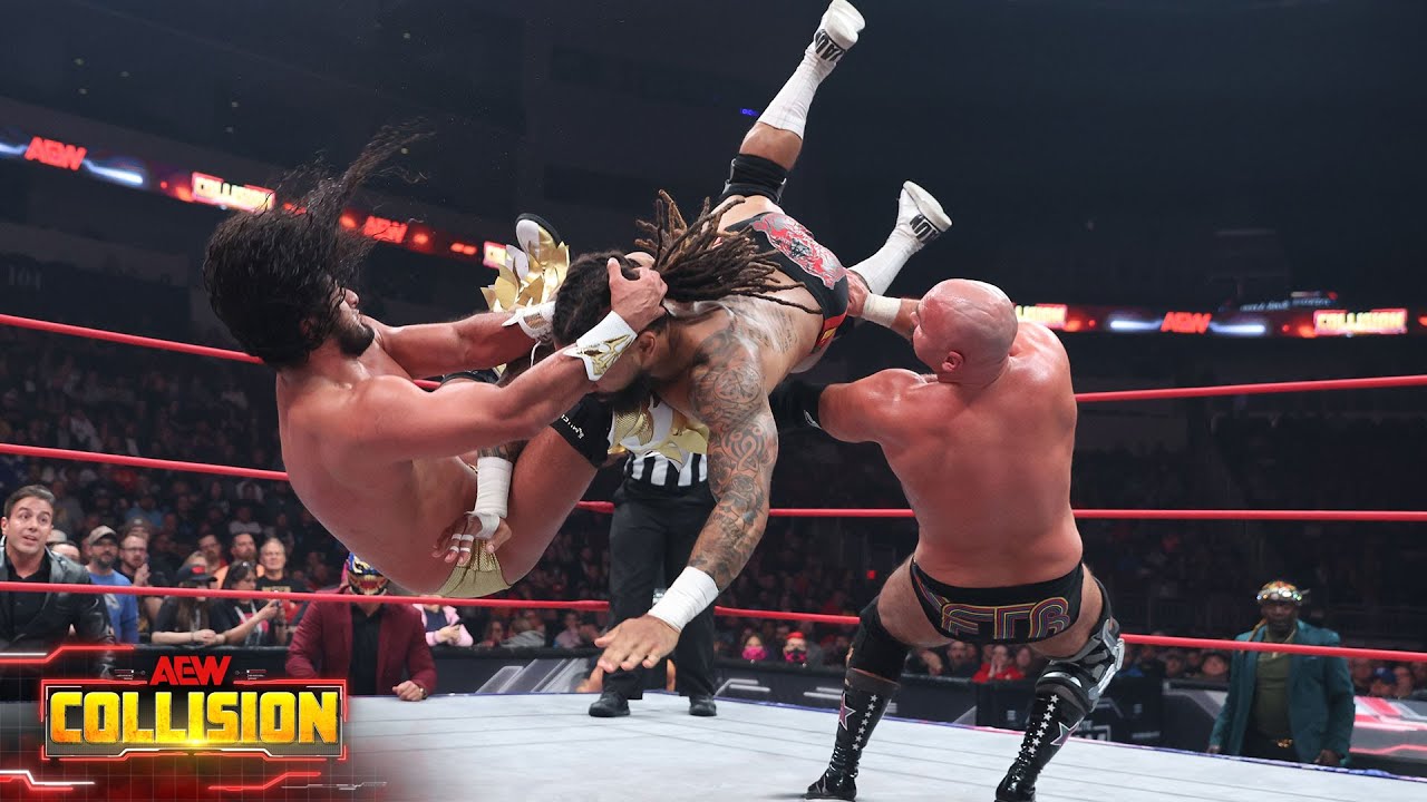 FTR + LFI vs AEW Tag Team Champs Starks & Big Bill & ROH 6-Man Champs Gates of Agony | 11/4/23