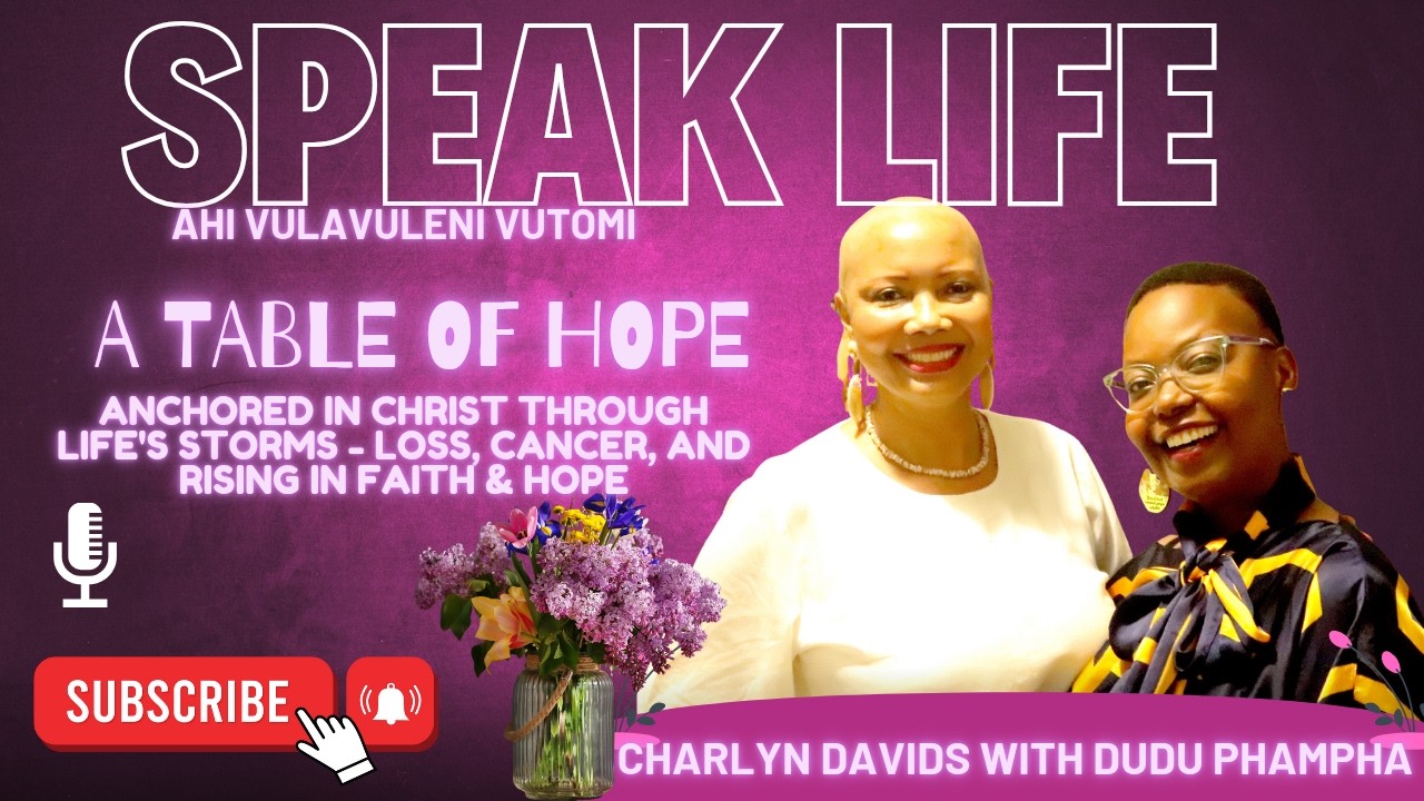 Conversation with Charlyn Davids about rising in Faith Through Cancer & Loss, a story of hope