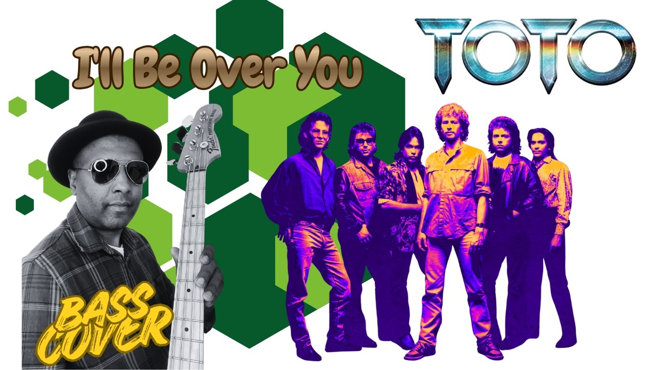 Toto – Linha de Baixo - I'll Be Over You  (Bass/Bajo/Kontrabas/ डबल बास Cover)