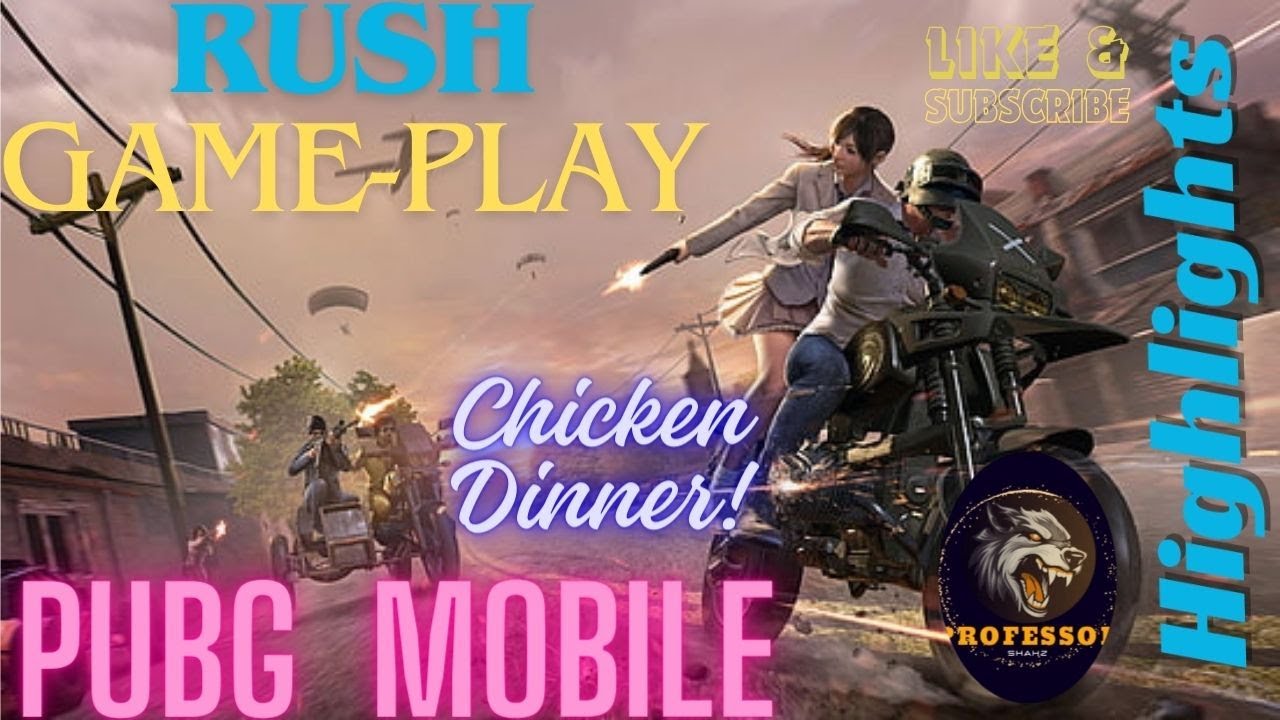 New Highlights | Rush Game-play | 3 chicken dinner