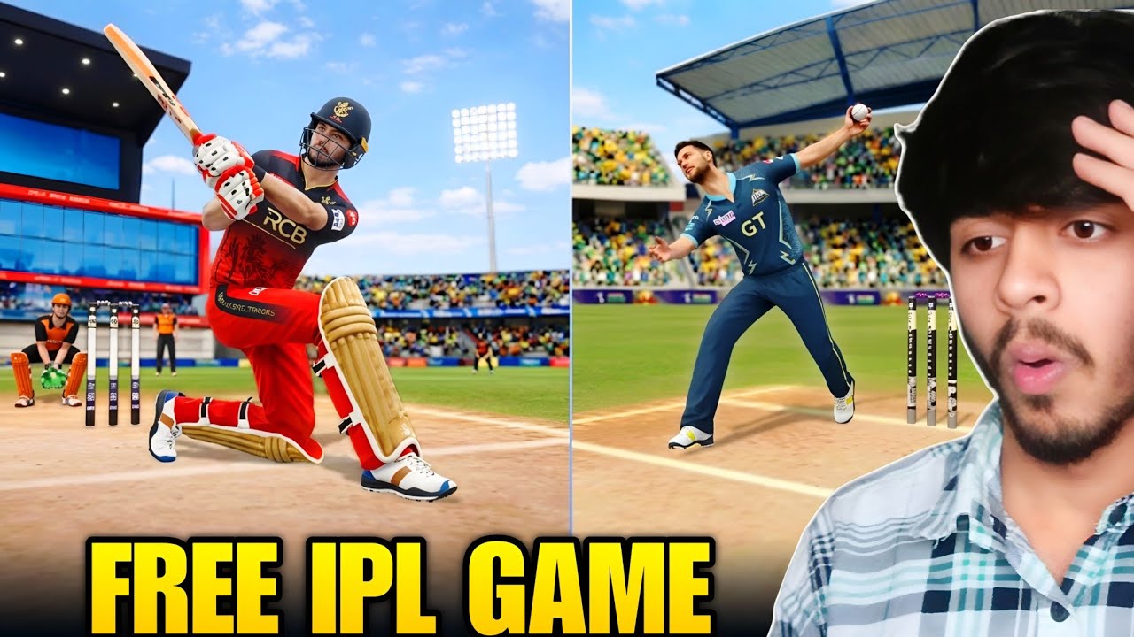 OMG! NEW FREE IPL GAME🔥(IPL PSL CAREER MODE)