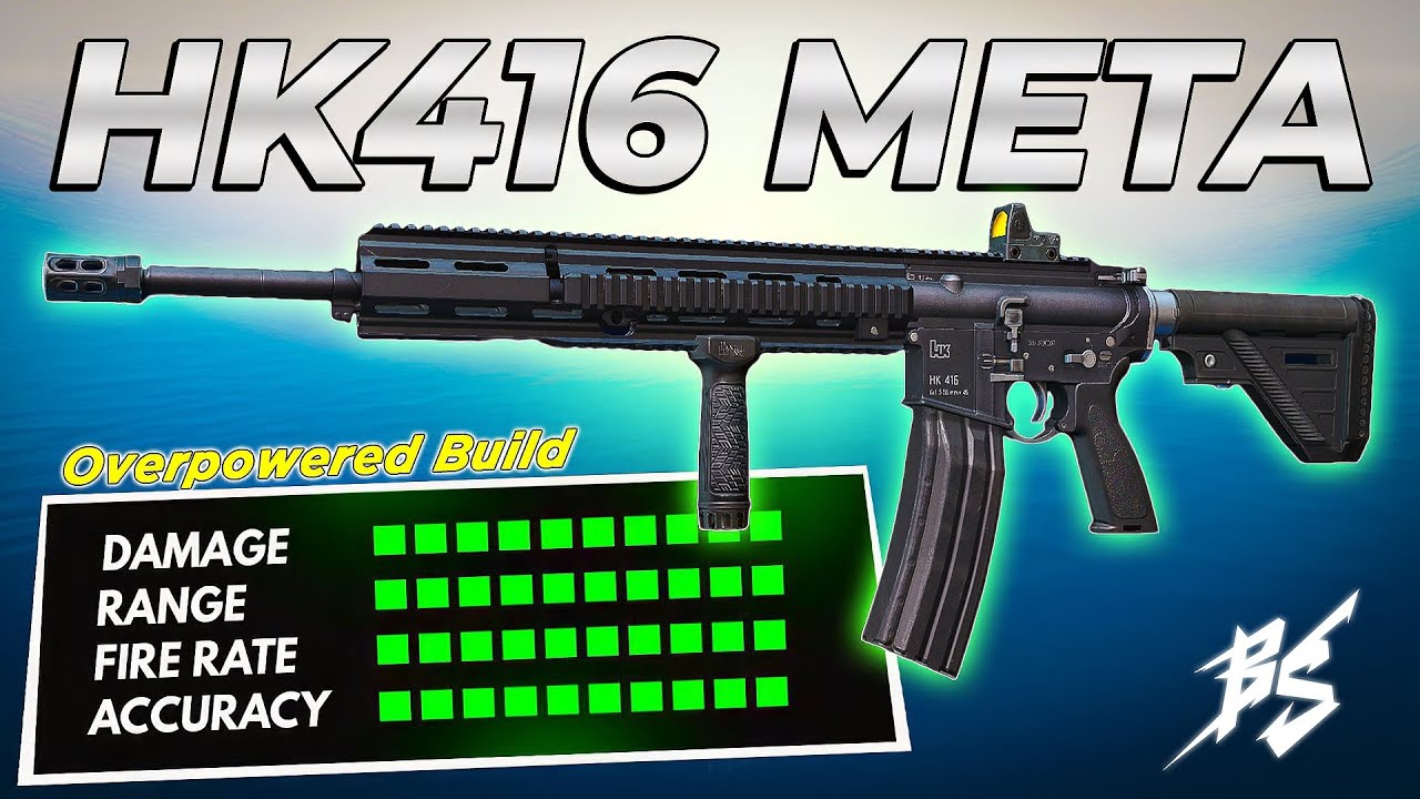 Эта мета-сборка для HK416 полностью имбалансна в режиме Blood Strike.