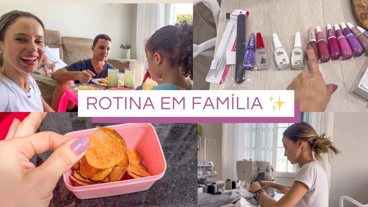 Parei na emergência, comprinhas, receita de batata chips e fiz roupa nova para mim ✨