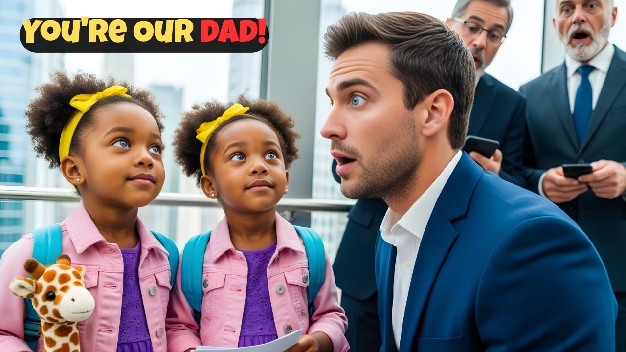 “You’re Our Dad,” Two Little Girls Told the Millionaire CEO in the Elevator With His Investor