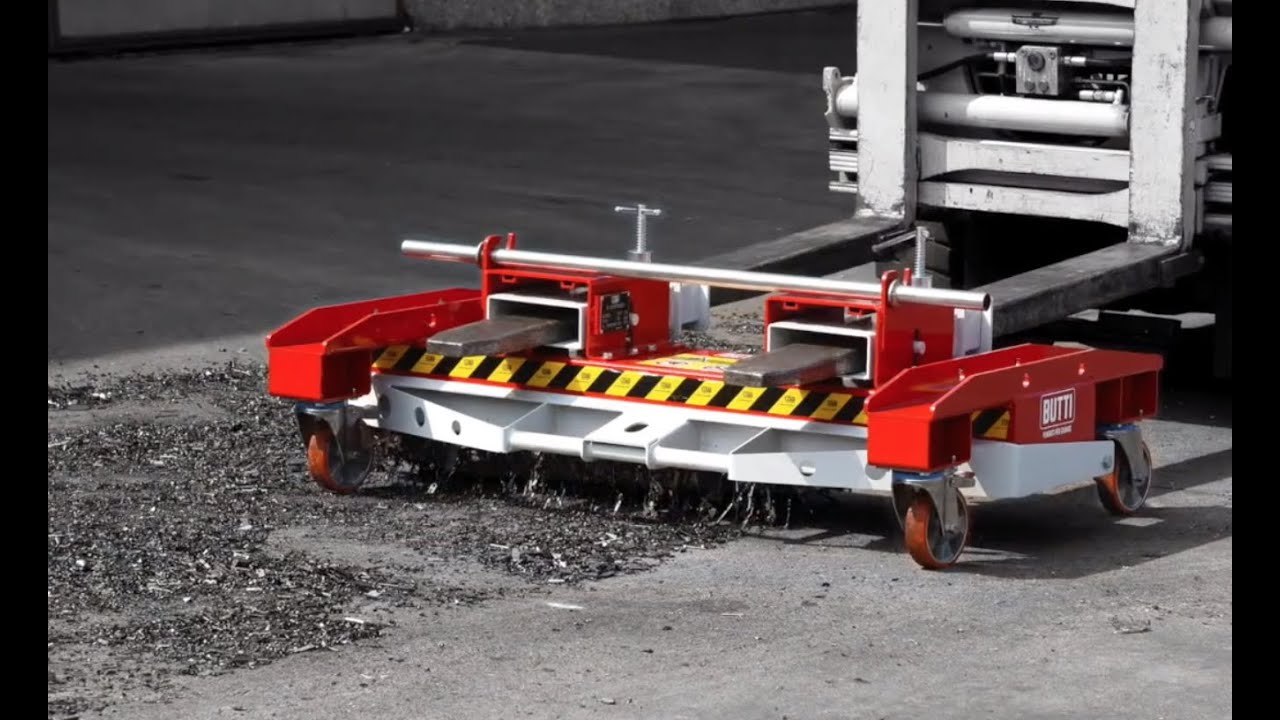 Balai magnétique pour chariot élévateur Butti