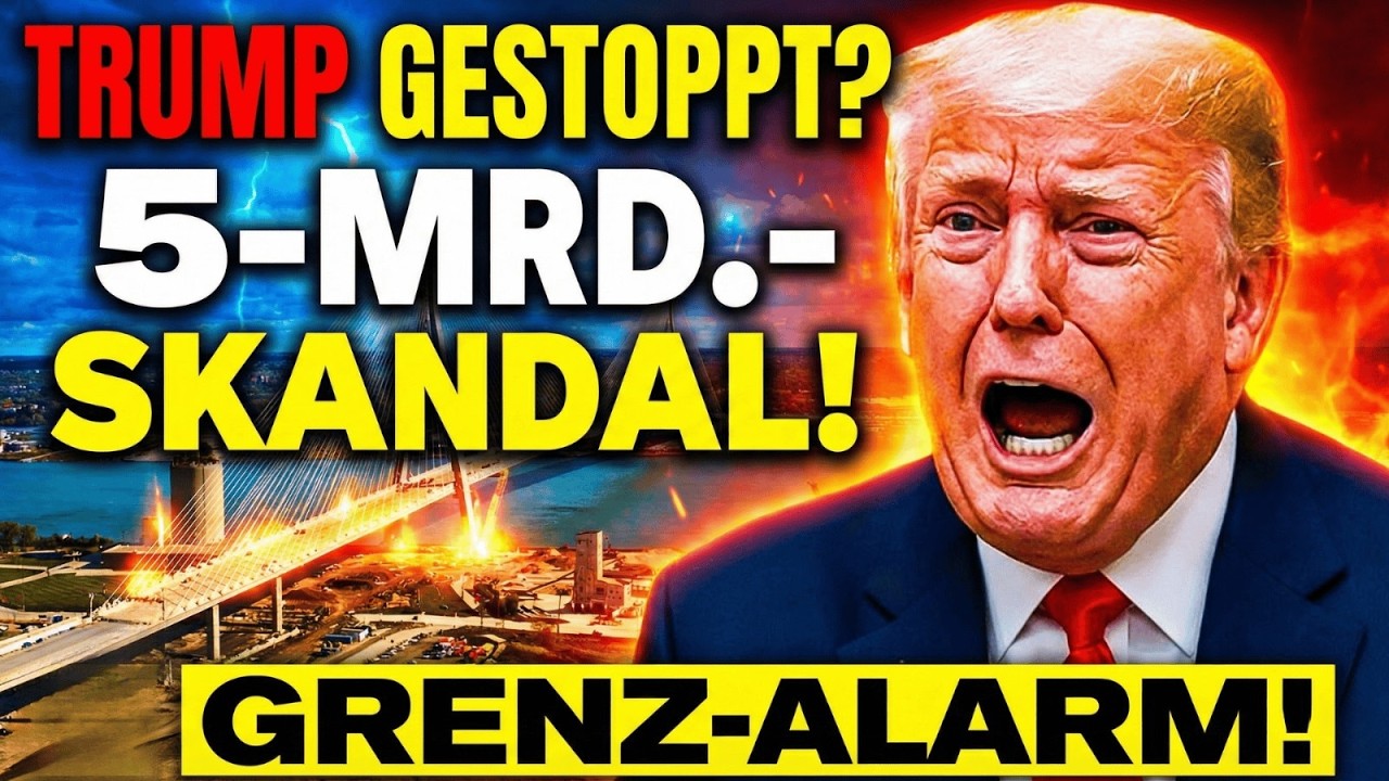 TRUMP GESTOPPT 🚨 Der 5-Milliarden-Dollar-Skandal an der Grenze! (Exklusiv-Analyse)