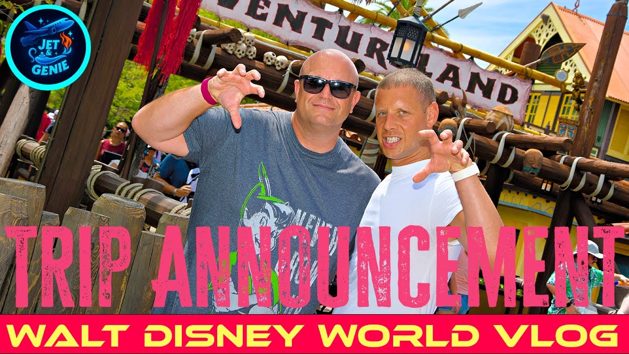 Анонс поездки в Walt Disney World в 2025 году | Дэн и Дэвид — Джет и Джинни