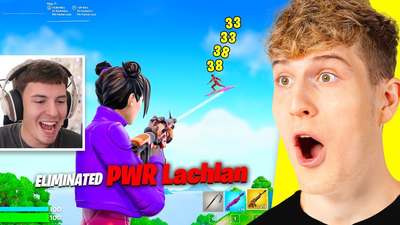 When Players ELIMINATE PWR in Fortnite!