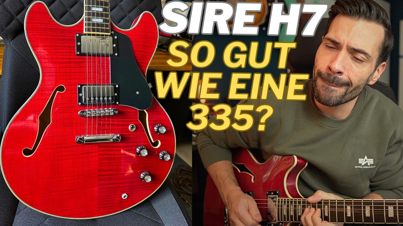 Diese günstige Gitarre überraschte mich... (Sire H7 Larry Carlton Review/Test 335)