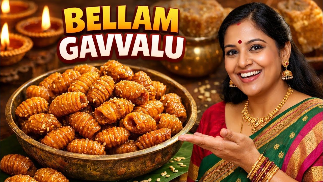 బెల్లం గవ్వలు ఇంత గుల్లగా ఇంట్లో ఉండగా బయట కొనడమెందుకు దండగ😋బెల్లం గవ్వలు గుల్లగుల్లగా స్వీట్ షాప్ 