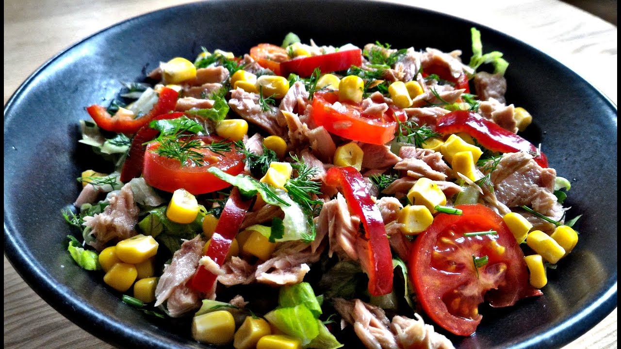 TON BALIKLI SALATA TARİFİ|DOYURUCU VE SAĞLIKLI SALATA TARİFİ