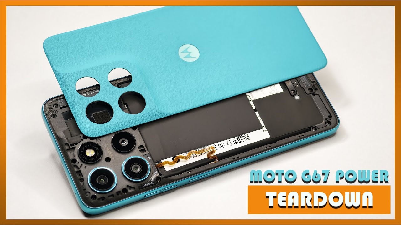 Motorola Moto G67 Power Teardown Disassembly Phone Repair Video Review