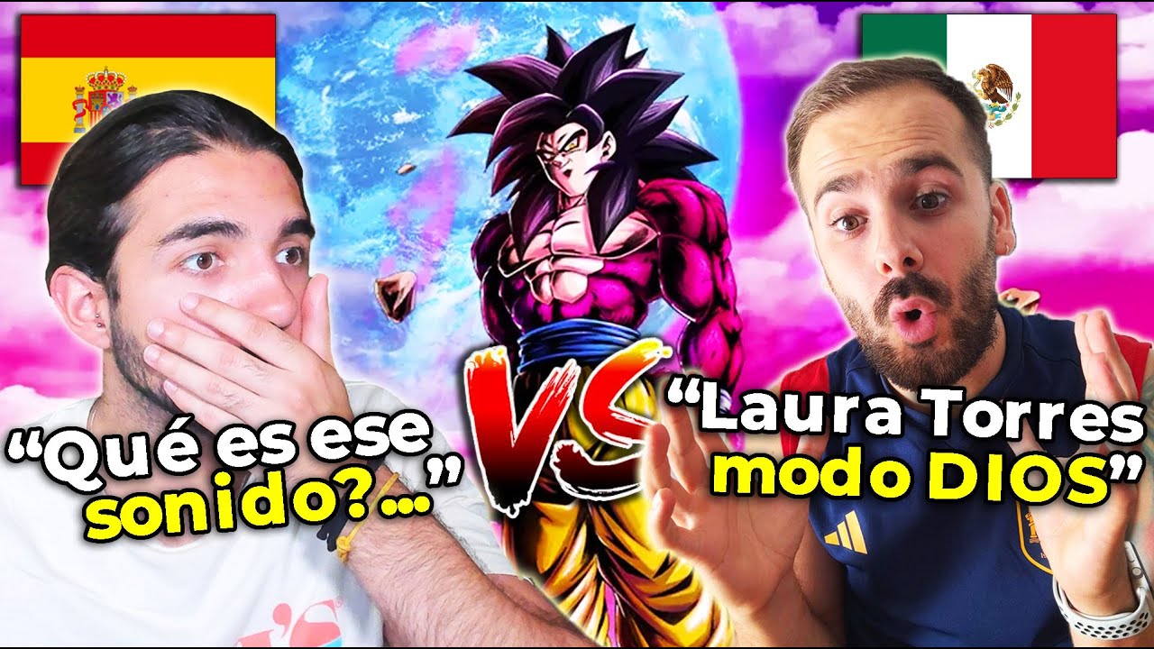 🇪🇸 3 ESPAÑOLES REACCIONAN A 6 DOBLAJES UN MOMENTO ÉPICO 🇲🇽 DE GOKU SE CONVIERTE EN SSJ4 -NoMeDuchoGT