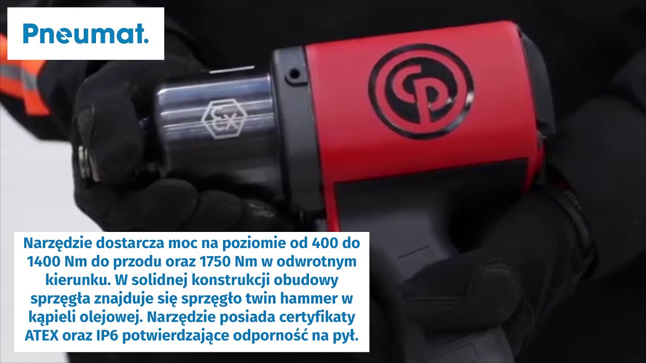 Najlepszy profesjonalny duży klucz udarowy dla przemysłu na rynku - klucz pneumatyczny 1 cal CP6778