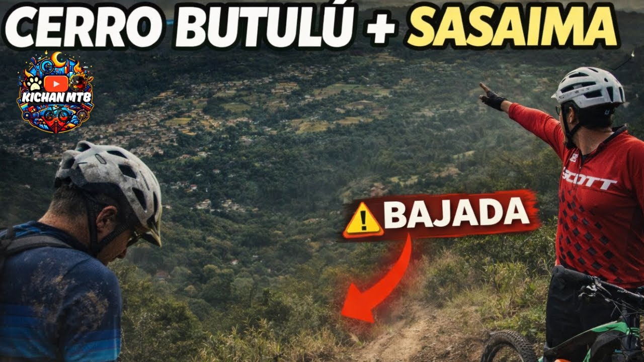El cerro del Butulu (La vega) - Sasaima en MTB Cundinamarca | Rampas ÉPICAS