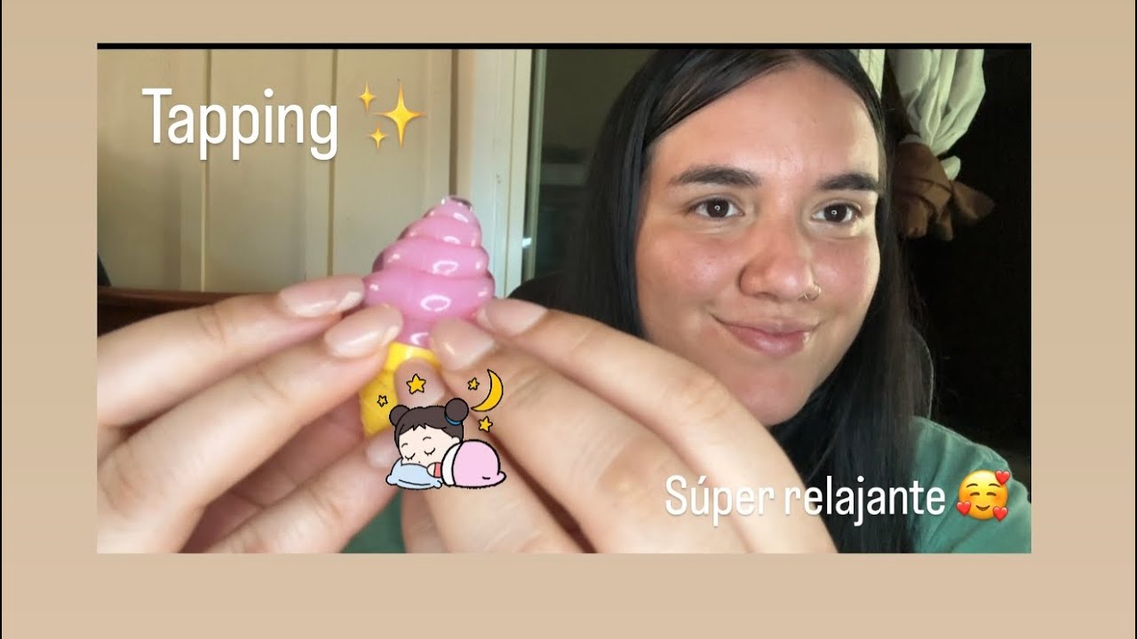 Asmr tapping súper relajante para dormir💗💗💤😴🥱