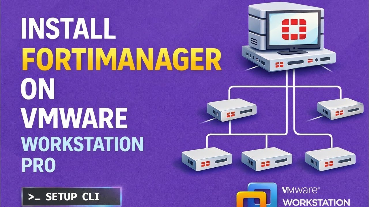 Как установить FortiManager на VMware Workstation | Пошаговая настройка корпоративной лаборатории