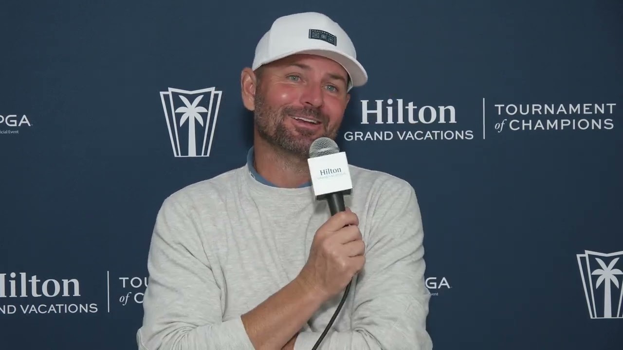 “Don’t Cut Me Short” 😂 Mardy Fish’s Fun Post-Round Interview (Birdies, Jeeno, Kordas) | TOC Day 1