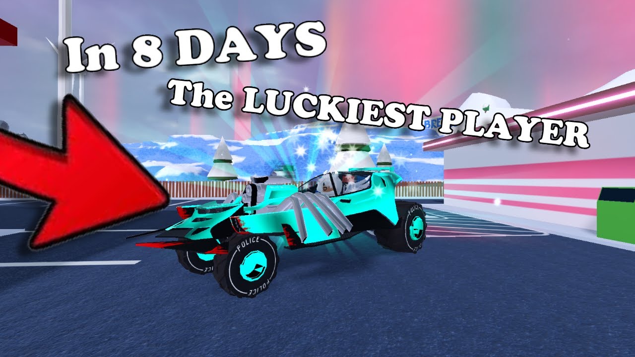 The LUCKIEST PLAYER IN THE WHOLE JAILBREAK COMMUNITY (five Lv5 in 8days without pity)