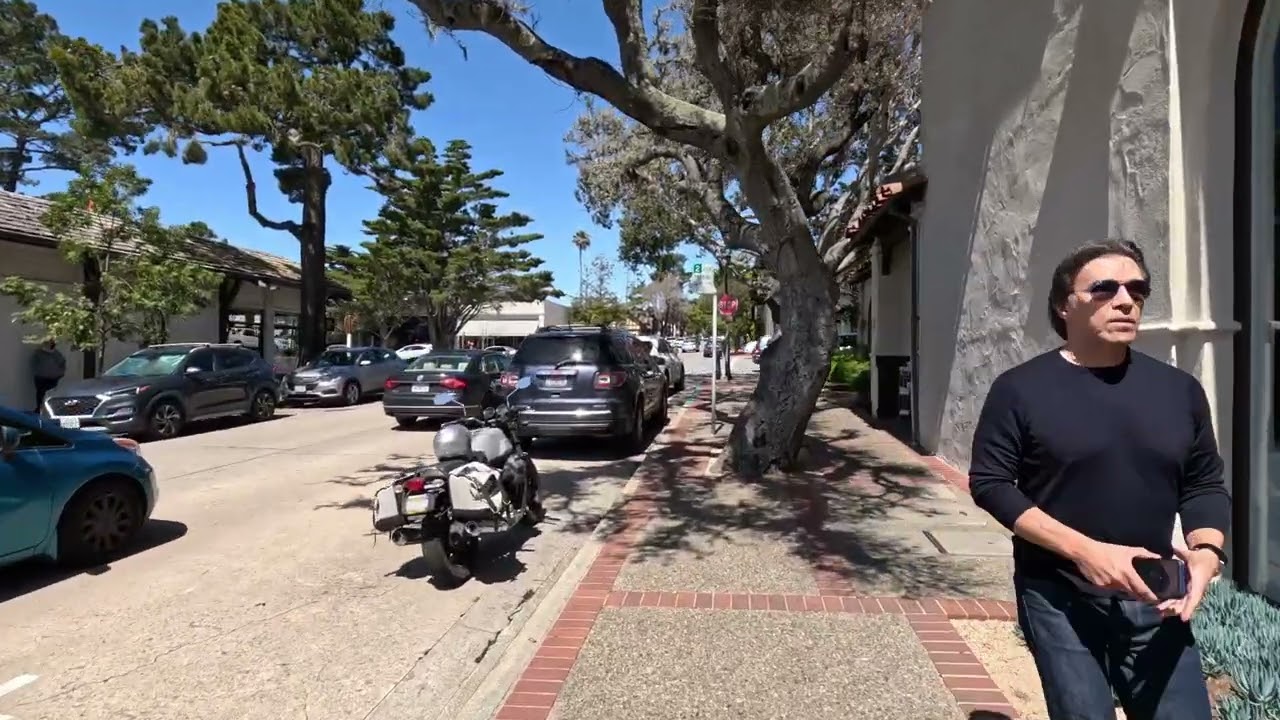 Carmel-by-the-sea Full Walking Tour [4K]