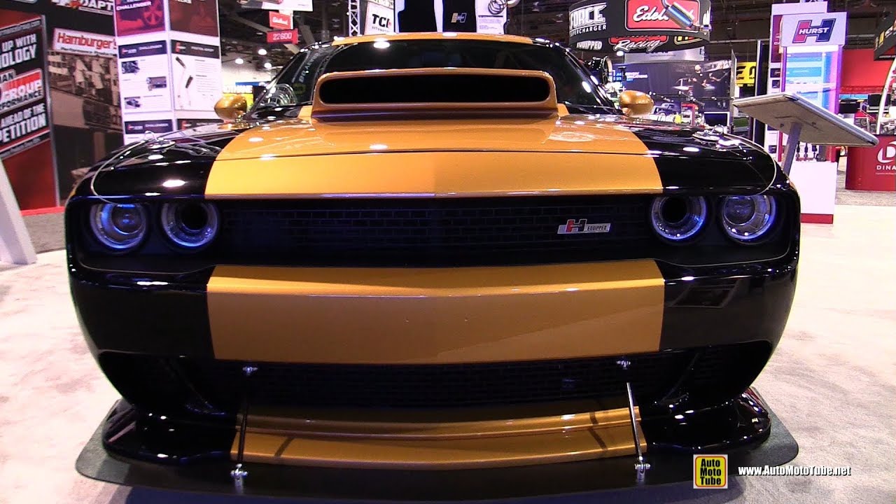 2018 Dodge Challenger Hurst Heritage by GSS HEMI Classic - Exterior Walkaround - 2017 SEMA Las Vegas