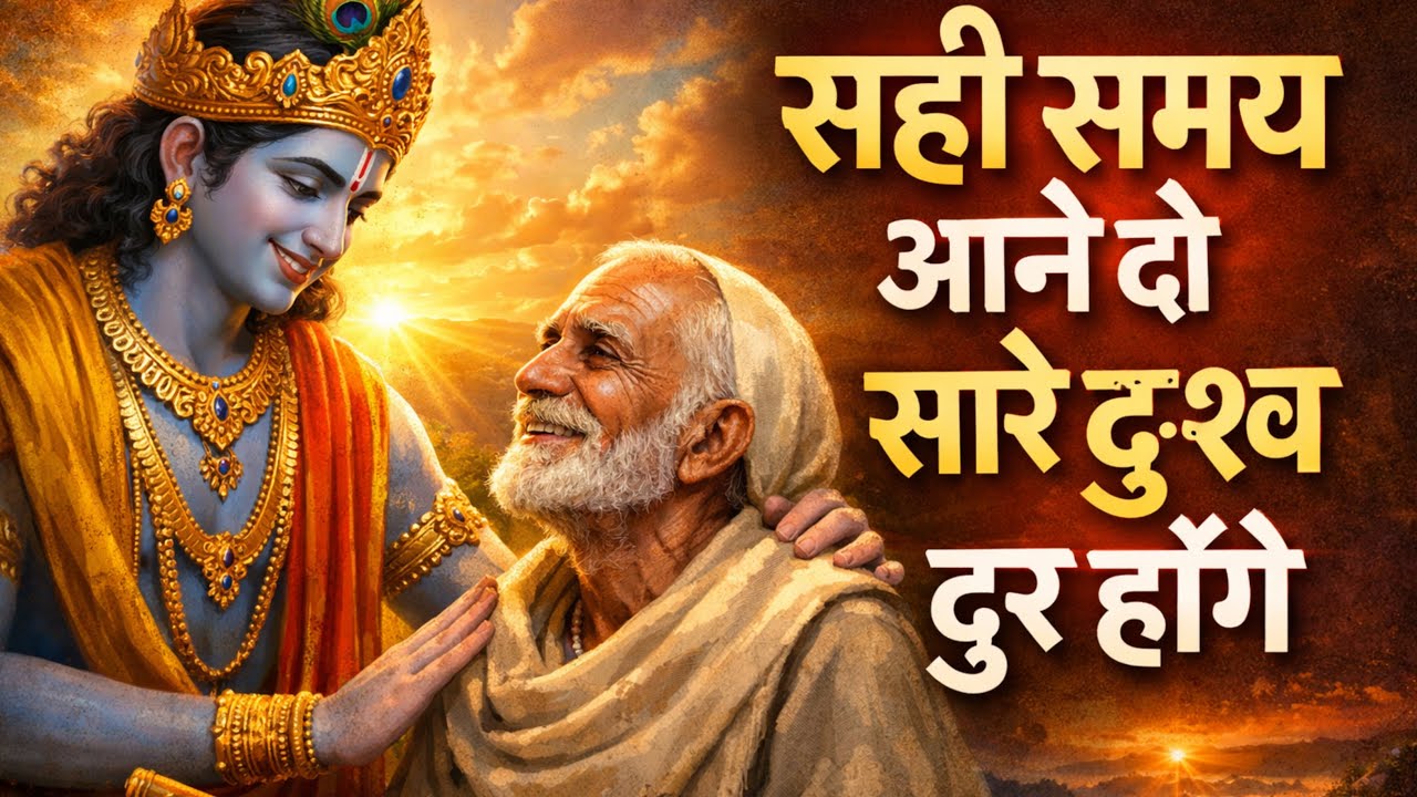 सही समय आने दो सारे दुःख दूर होंगे | Shrimad Bhagwat Gita Saar | Krishan Updesh
