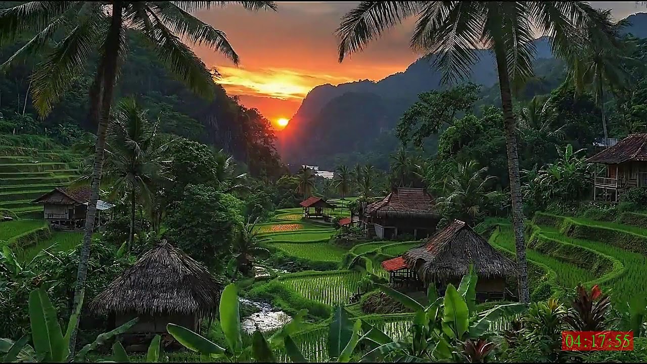 No Ads 4K HDR Tranquil River Stream Sounds for Restful Nights