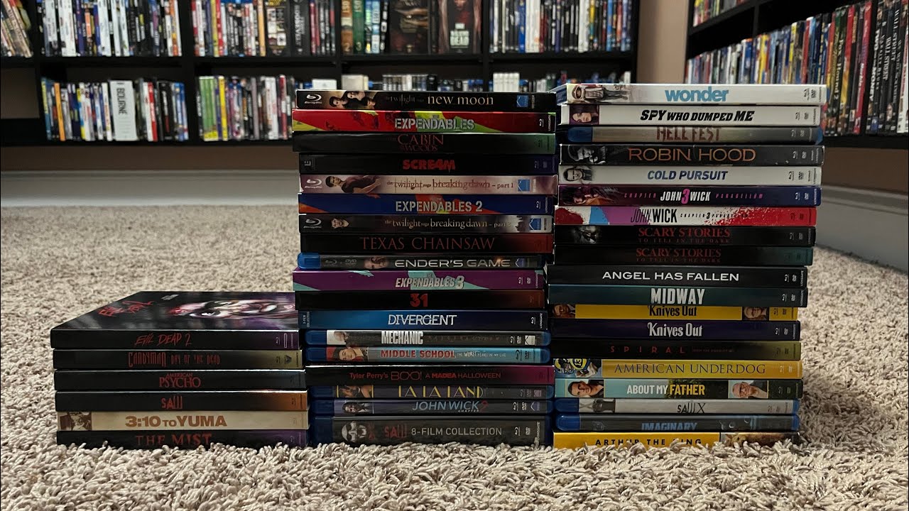 My Lionsgate Blu-ray Collection