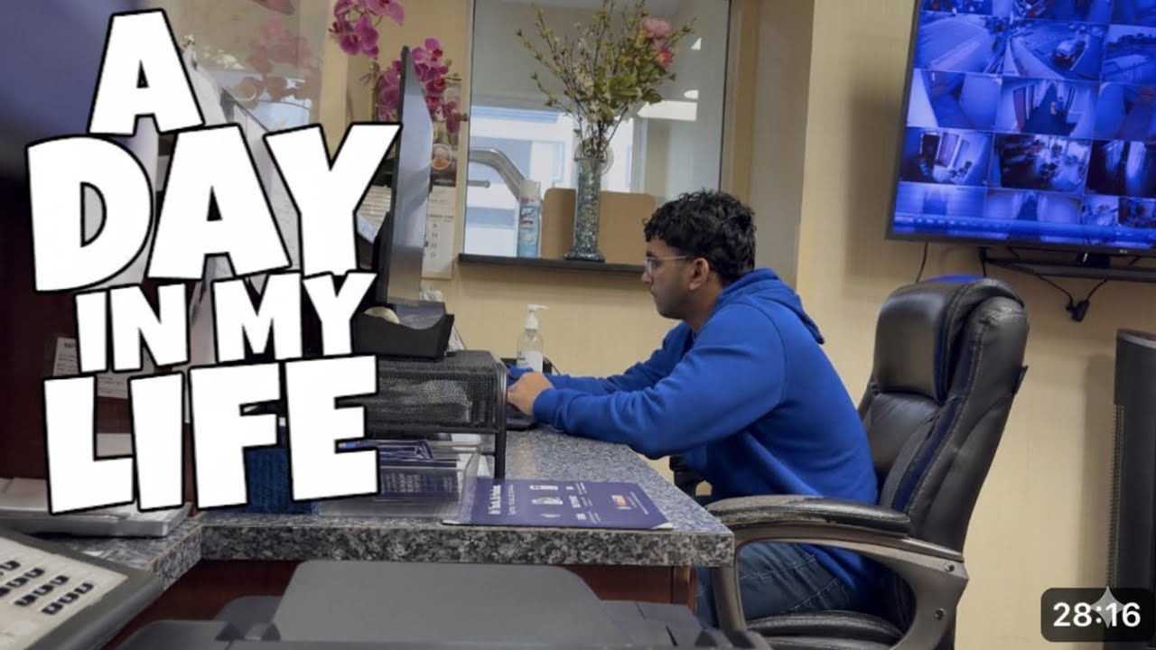 Indian Student Working in an 🇺🇸 USA Hotel – INDIAN VLOGGER IN USA