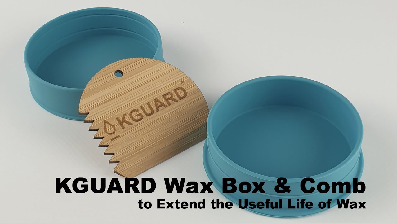 #08 - KGUARD Wax Box & Comb for Carrying, Recycling and Extending the useful life of Wax