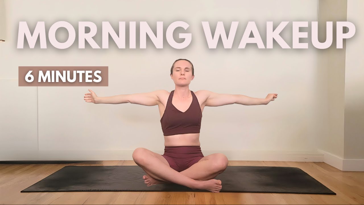 6-Minute Morning Stretch | Gentle Full-Body Routine to Wake Up (No talking)