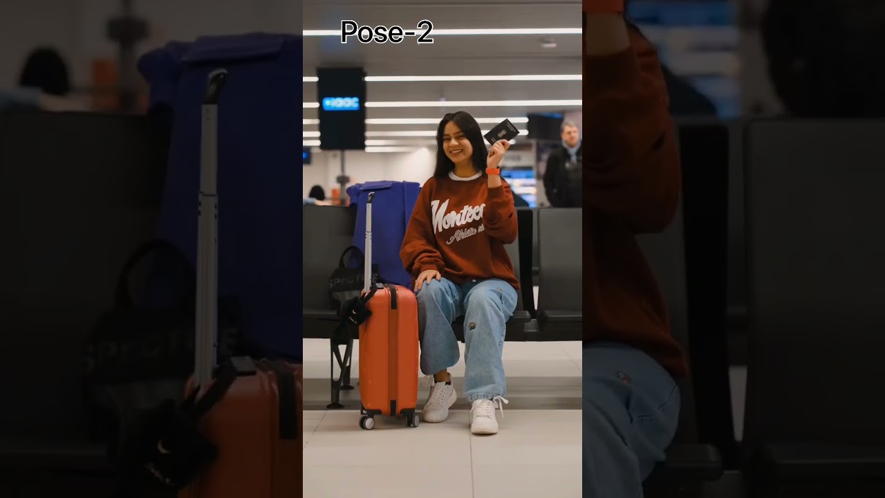 Airport pose ideas 