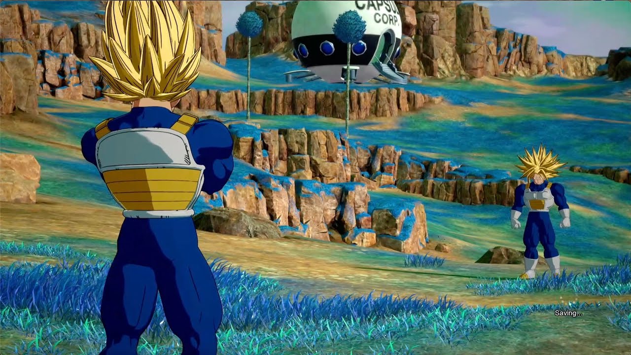 Trunks VS Vegeta