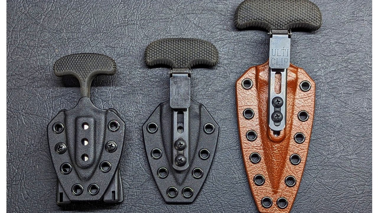 Cold Steel Push Daggers and CRKT Provoke Sheaths | EDC & Self-Defense Blades