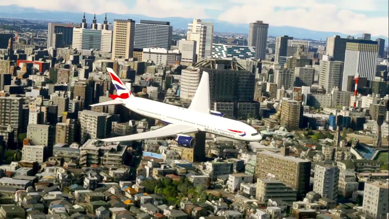 Incredible Pilot Skill 🔥 B777-200 Landing at Tokyo Airport