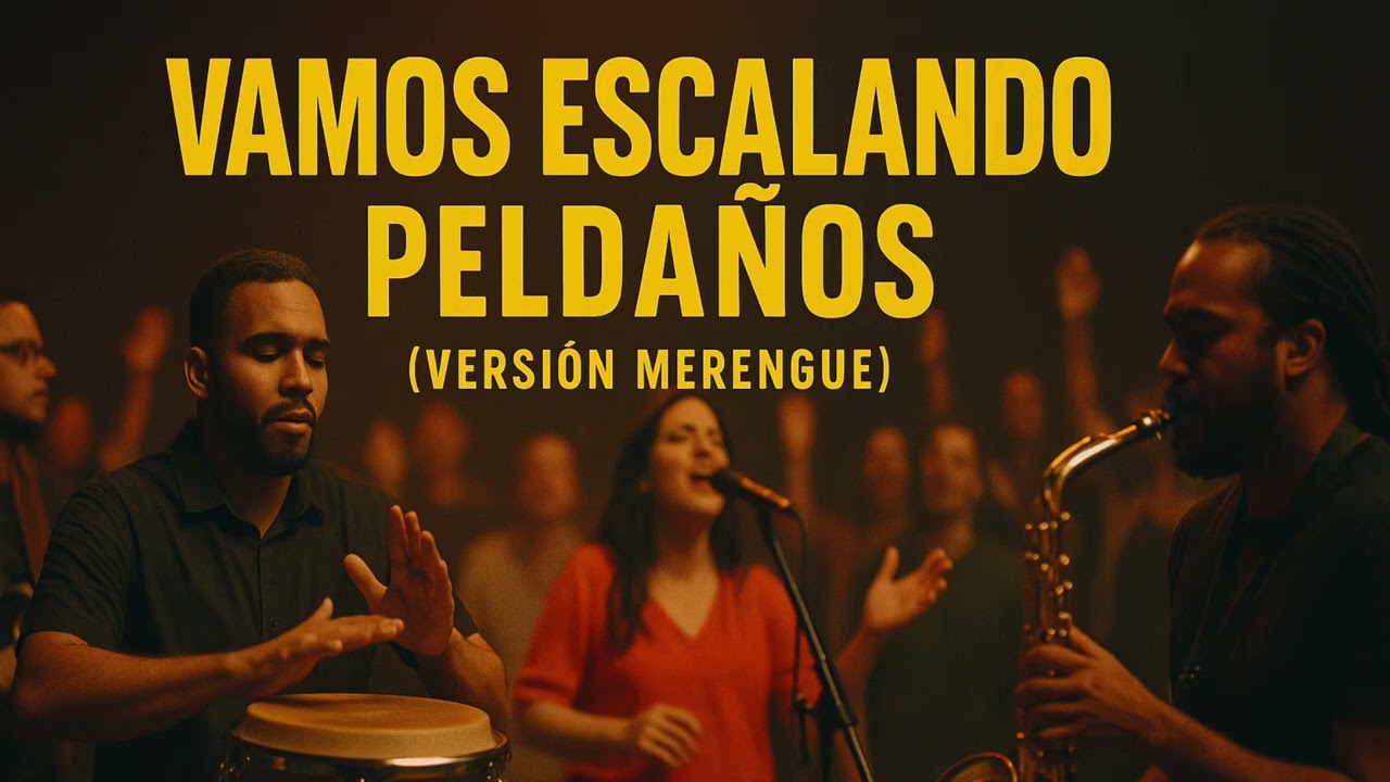👉 VAMOS ESCALANDO PELDAÑOS 🔥 | Merengue Pentecostal 2025 | Alabanza con gozo y poder