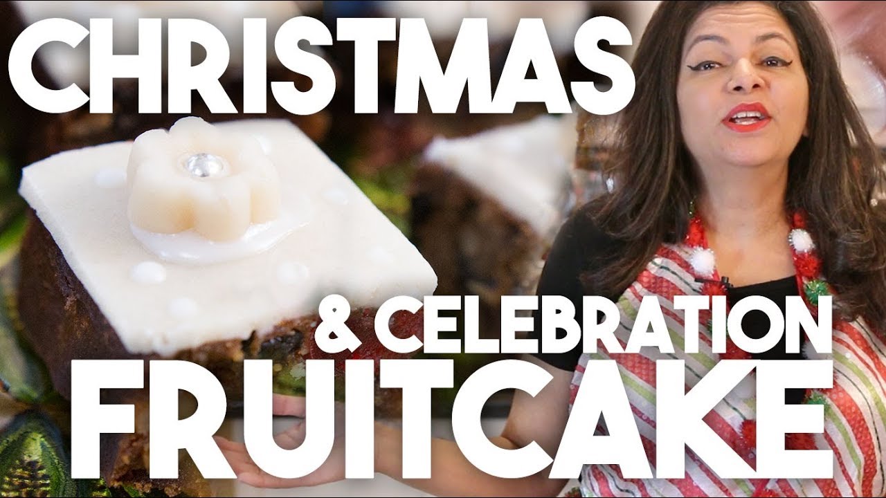 Christmas Fruitcake | Rum & Brandy Cake | Kravings